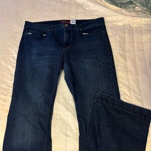 Cinch Women's Dark Blue Flare Jeans